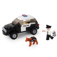 Sluban politieauto met hond - 78dlg. - thumbnail