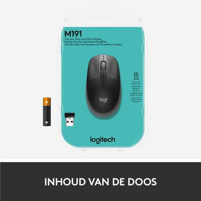 Logitech M190 Full-size wireless mouse Logitech M190 Full-size wireless mouse