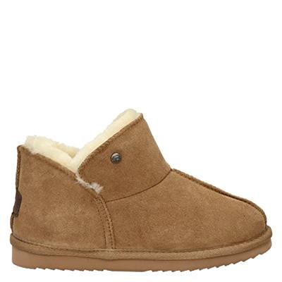 Warmbat Willow dames pantoffels cognac-37 - thumbnail