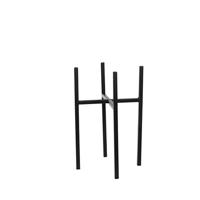 Mica Decorations Pothouder ascot h35cm zwart - thumbnail