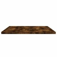 Wandschappen 4 st 80x40x1,5 cm bewerkt hout gerookt eikenkleur - thumbnail