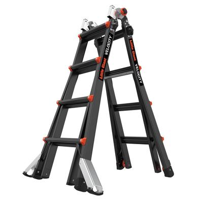 Altrex Black Pro Velocity | 4x4 Sporten | Telescopische vouwladder - 503944 Altrex Black Pro Velocity | 4x4 Sporten | Telescopische vouwladder - 503944