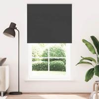 VidaXL Rolgordijn verduisterend 130x210 cm stofbreedte 126,6 cm zwart - thumbnail
