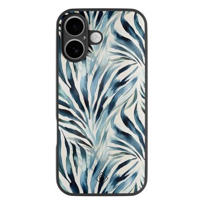 iPhone 16 glazen hardcase - Japandi waves iPhone 16 glazen hardcase - Japandi waves