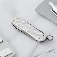 Victorinox Classic SD Alox, 58 mm, silver 0.6221.26 Zwitsers zakmes Aantal functies 5 Zilver - thumbnail