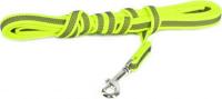 Lange lijn hond - Antislip - 14mm x 3m - Met handvat - Neon - thumbnail
