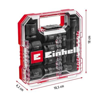 Einhell Impact 109283 Bit- en steeksleutelset 1/2