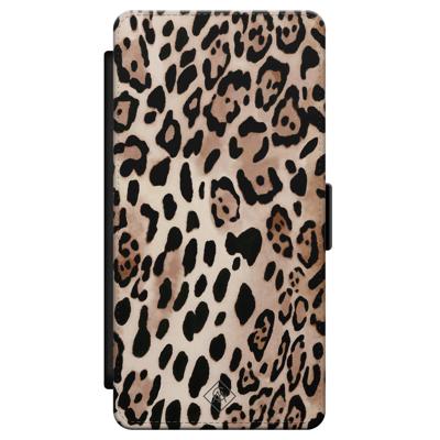 Samsung Galaxy S21 flipcase - Luipaard print