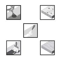 Bosch Accessories 2608621137 2608621137 Excenterschuurpapier Korrelgrootte (num) 120 (Ø) 115 mm 5 stuk(s) - thumbnail