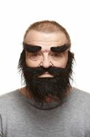 Valse baard My Other Me Zwart - thumbnail