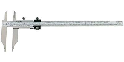 Helios Preisser Werkplaatsschuifmaat | 300 mm | met meetpunten en fijninstelling | snavellengte 90 mm | 1 stuk - 0235503 0235503