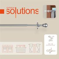 Vizierhouder Stor Planet Cintacor Bol 120-215 cm Grijs Metaal - thumbnail