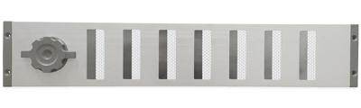 Aluminium Afsluitbaar Schuifrooster Opbouw 500 X 90mm - Alu Aluminium Afsluitbaar Schuifrooster Opbouw 500 X 90mm - Alu
