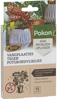 Pokon Bio vangplaatjes potgrondvliegjes Pokon Bio vangplaatjes potgrondvliegjes