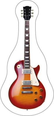 Gitaar sierkussen gevormd Gitaar sierkussen gevormd