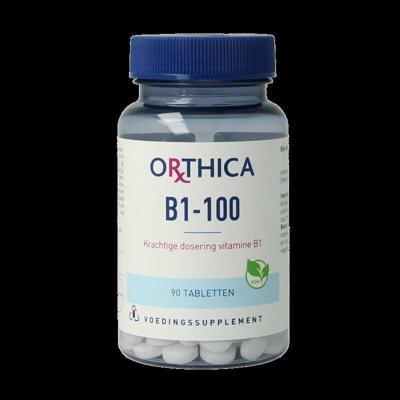 Orthica Vitamine B1 100 90 Tabletten Orthica Vitamine B1 100 90 Tabletten