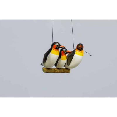Metalen Pinguïns Familie van 3 Metalen Pinguïns Familie van 3