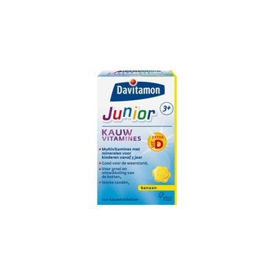 Davitamon Junior 3+ KauwVitamines Banaan 120st