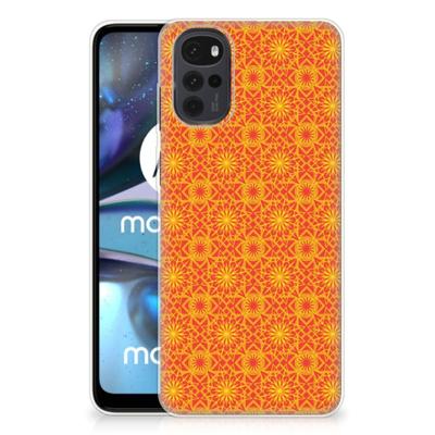 Motorola Moto G22 | TPU bumper | Batik Oranje