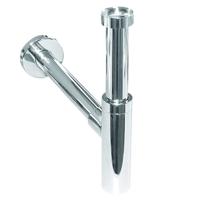 Sub universele bekersifon, chroom - thumbnail