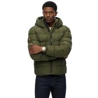 Superdry Hooded Sports Puffer Casual Winterjas Heren L - thumbnail