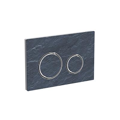 Bedieningsplaat Geberit Sigma 50 Round Mustang Leisteen