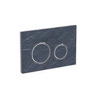 Bedieningsplaat Geberit Sigma 50 Round Mustang Leisteen - thumbnail