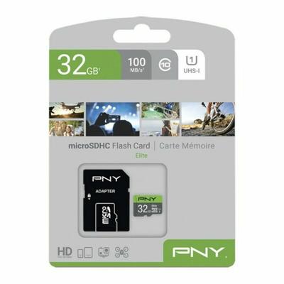 SDHC Geheugenkaart PNY P-SDU32GU185GW-GE 32 GB SDHC Geheugenkaart PNY P-SDU32GU185GW-GE 32 GB
