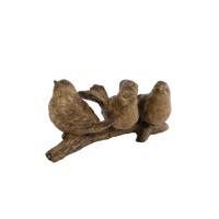 Gifts Amsterdam Sculptuur 3 Vogels Op Tak 14x7 Cm - thumbnail