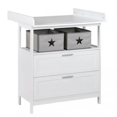 roba Commode Hamburg (2 lades, Wit)
