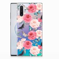 Samsung Galaxy Note 10 Plus TPU Case Butterfly Roses - thumbnail