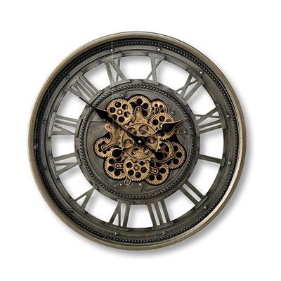 Klok Marinus grijs dia. 60 cm Countryfield - Countryfield Klok Marinus grijs dia. 60 cm Countryfield - Countryfield