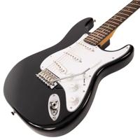 Vintage V6BB Reissued Boulevard Black elektrische gitaar - thumbnail