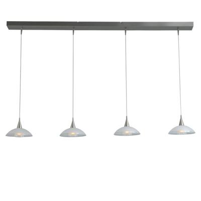 Masterlight Design eettafel lampMelani 4-lichts nikkel - 2481-37-06-130-4-DW