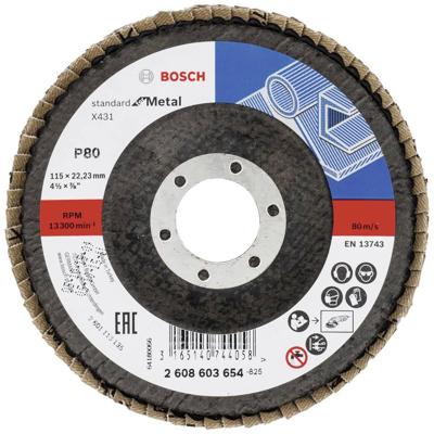 Bosch Accessories 2608603654 X431 Lamellenschijf Diameter 115 mm Boordiameter 22.33 mm Staal 1 stuk(s) Bosch Accessories 2608603654 X431 Lamellenschijf Diameter 115 mm Boordiameter 22.33 mm Staal 1 stuk(s)