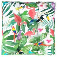 VidaXL Palletkussen 80x80x12 cm stof meerkleurig - thumbnail