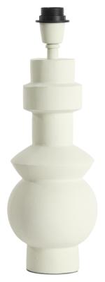 Light & Living Tafellamp 'Esino' 38cm, kleur Crème (excl. kap) Light & Living Tafellamp 'Esino' 38cm, kleur Crème (excl. kap)