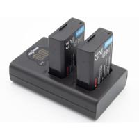 ChiliPower LP-E10 Canon USB Duo Kit - Camera accu set - thumbnail