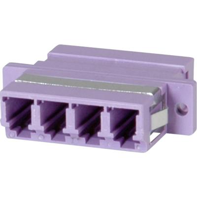 VALUE Glasvezel koppeling LC 4-voudig, OM4, PB