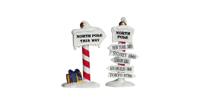 Kerstfiguur North pole signs LEMAX - Lemax - thumbnail