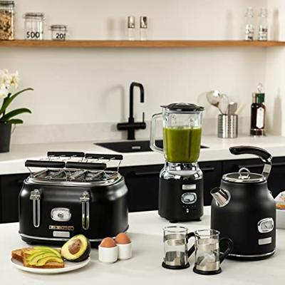 Westinghouse Blender Retro Collections - liquorice black - 1,5 liter - WKBE221BK - thumbnail