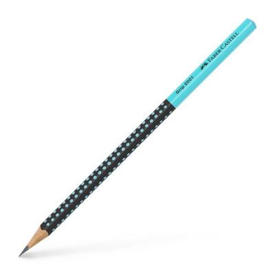 Faber Castell Grafietpotlood Grip 2001 - Zwart/Turquoise