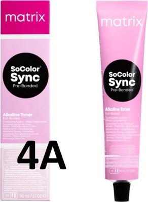 Matrix Matrix - SoColor 4A Sync Pre-Bonded Alkaline Toner - 90ml