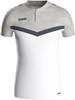 JAKO 6324 Polo Iconic - Wit/Zachtgrijs/Antra Light - S