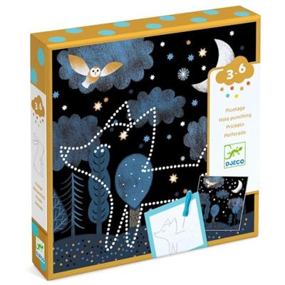 Creatieve picotageset DJECO zwart