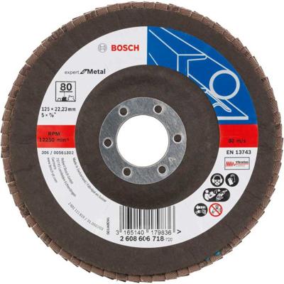 Bosch Accessories 2608606718 X551 Lamellenschijf Diameter 125 mm Boordiameter 22.33 mm Staal 1 stuk(s) Bosch Accessories 2608606718 X551 Lamellenschijf Diameter 125 mm Boordiameter 22.33 mm Staal 1 stuk(s)