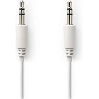 Stereo-Audiokabel | 3,5 mm Male Dun - 3,5 mm Male Dun | 1,0 m | Wit - thumbnail
