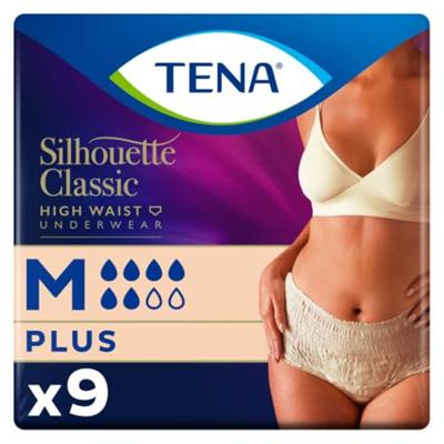 Tena Silhouette Classic High Waist Crème M Plus Tena Silhouette Classic High Waist Crème M Plus