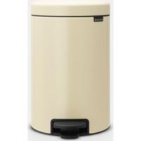 Brabantia pedaalemmer Newlcon 12 liter almond - thumbnail