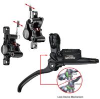 Tektro remgreep auriga twin links 2.5 vinger alu zwart - thumbnail